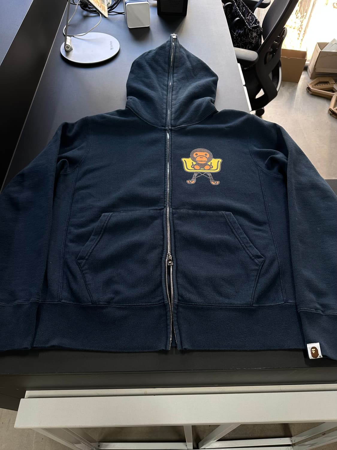 베이프 베이비마일로 풀 후드집업 상품이미지7