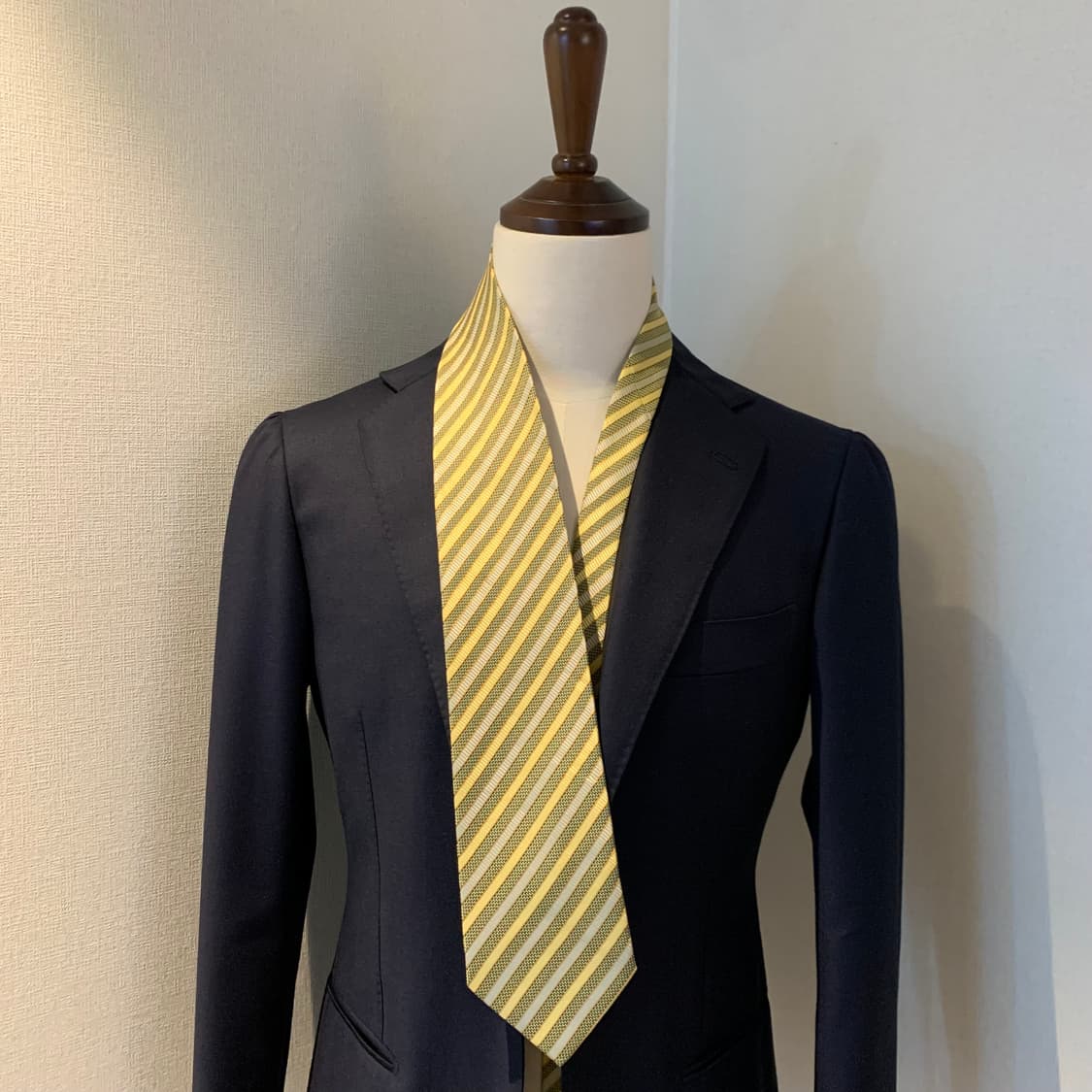 조르지오 아르마니(ARMANI) 스트라이프 명품넥타이 A+등급 9.6cm 상품이미지1