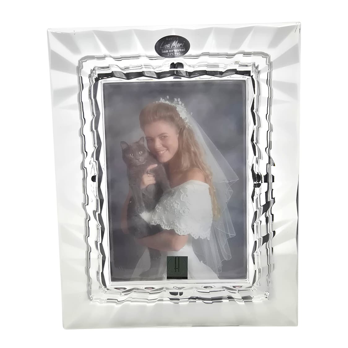 90s 호야 오스트리아 리드 크리스탈 물결 액자 상품이미지1