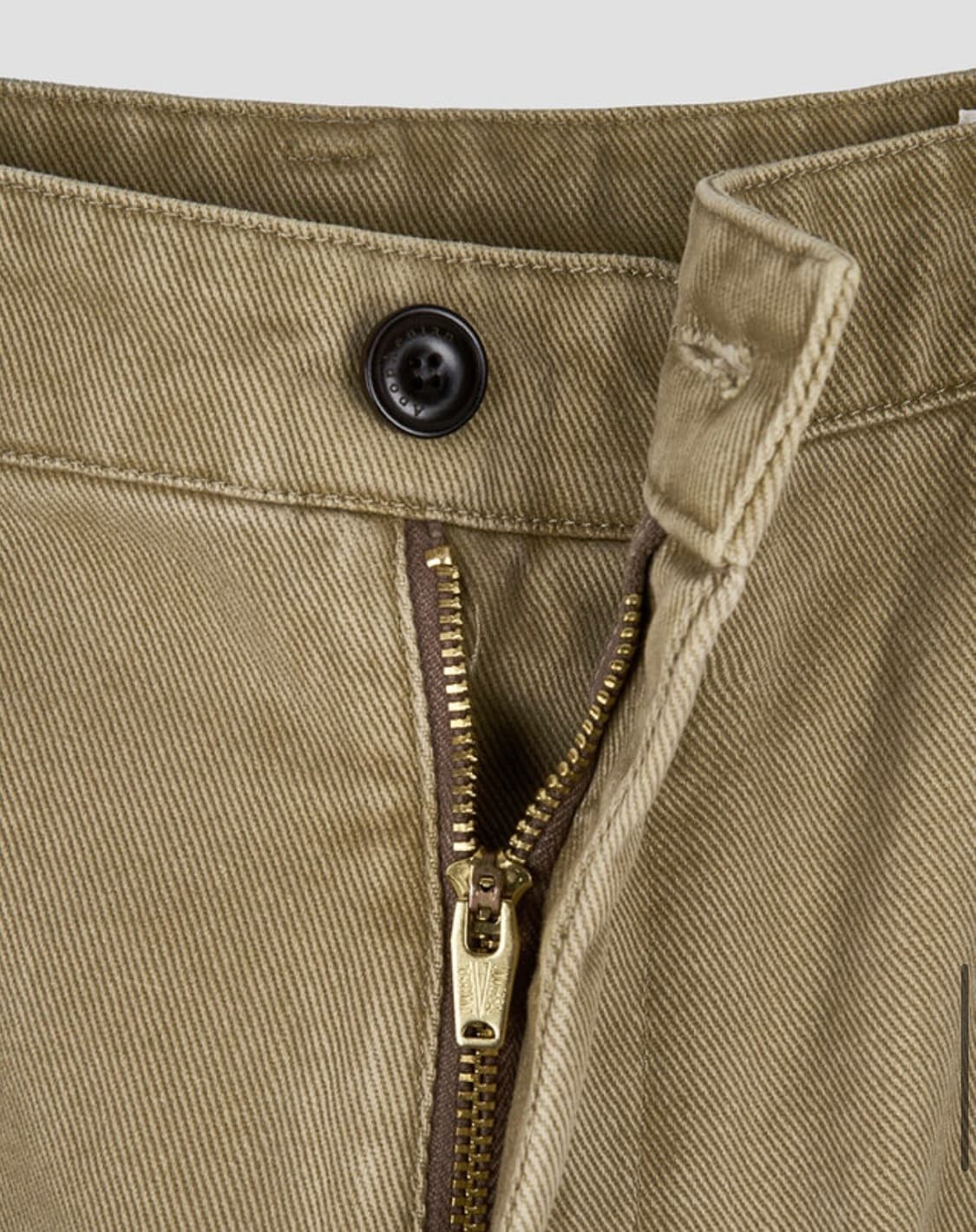 [M] 아포페니안 헤비코튼 트윌 치노 트라우저 베이지 상품이미지3