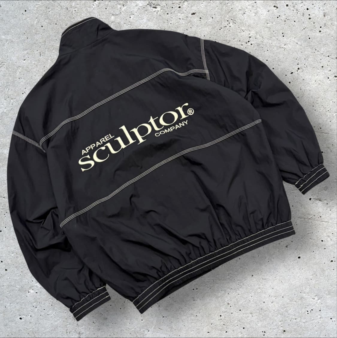 [M] sculptor 스컬프터 나일론 블랙 트랙 자켓 C934 상품이미지2