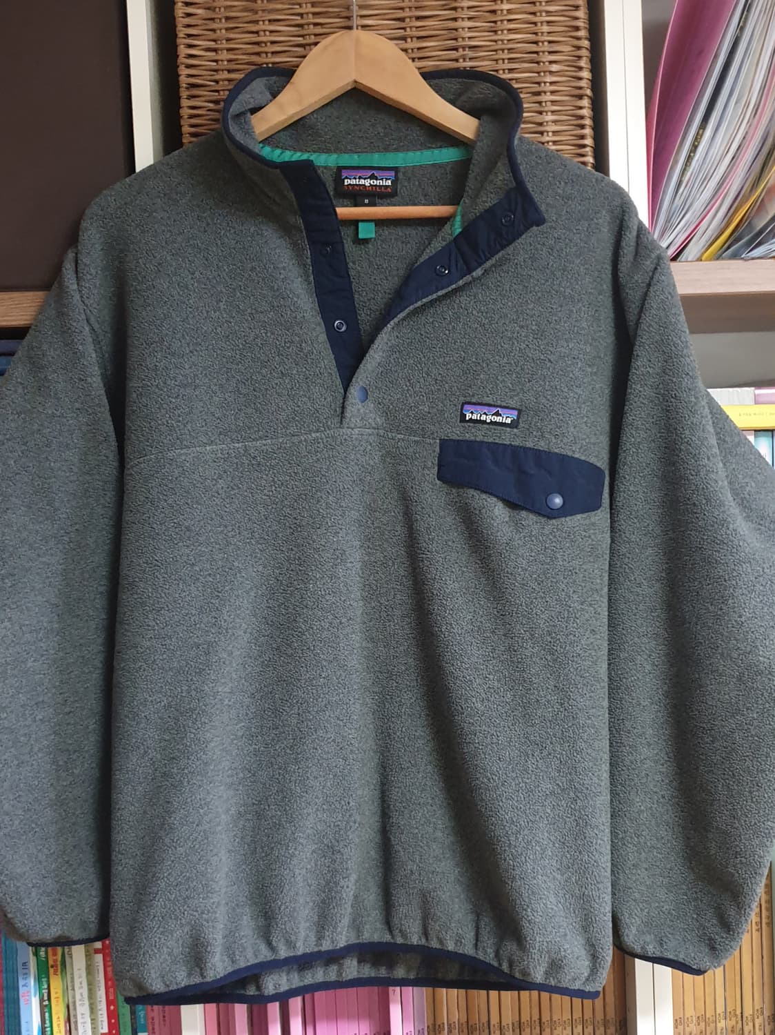 파타고니아 헤비웨이트 신칠라 풀오버 니켈 네이비 M 상품이미지2