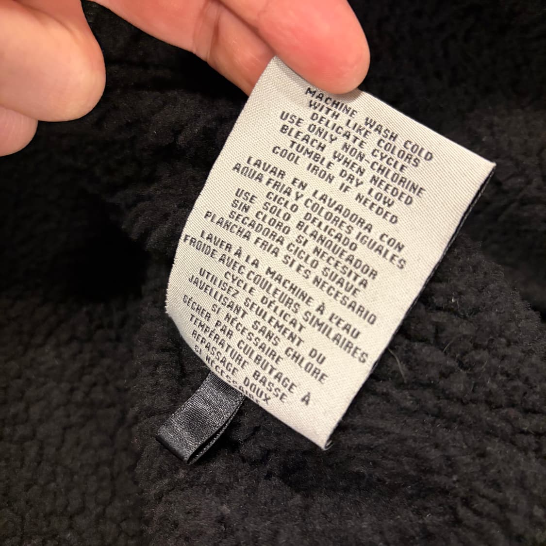 [M] 리바이스 블랙 스웨이드 쉐르파 트러커 자켓 C129 상품이미지9