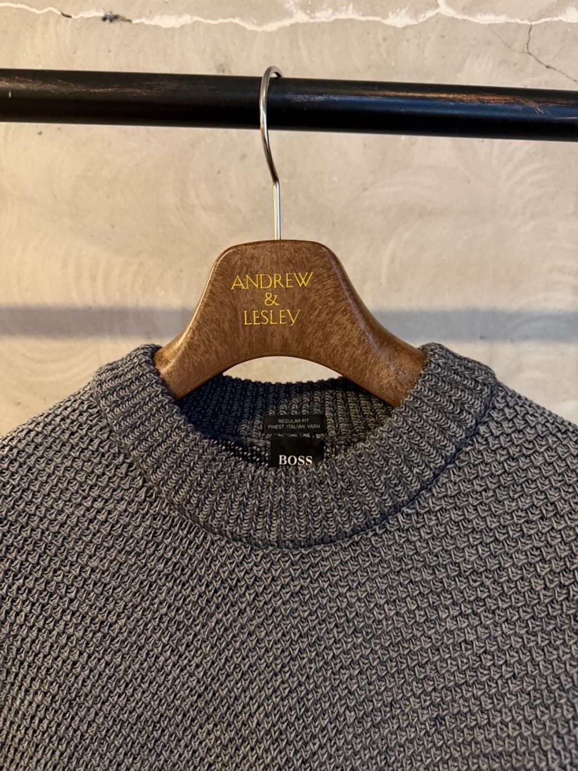 휴고보스 니트 남성105 상품이미지4