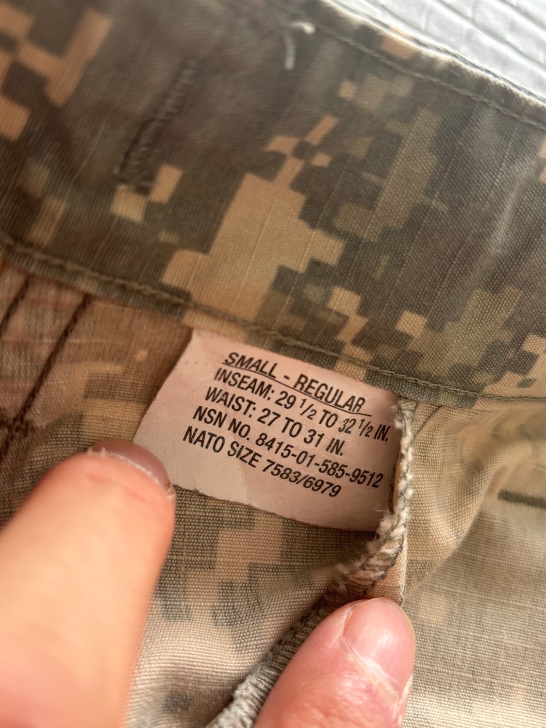 U.S army 바지 상품이미지4