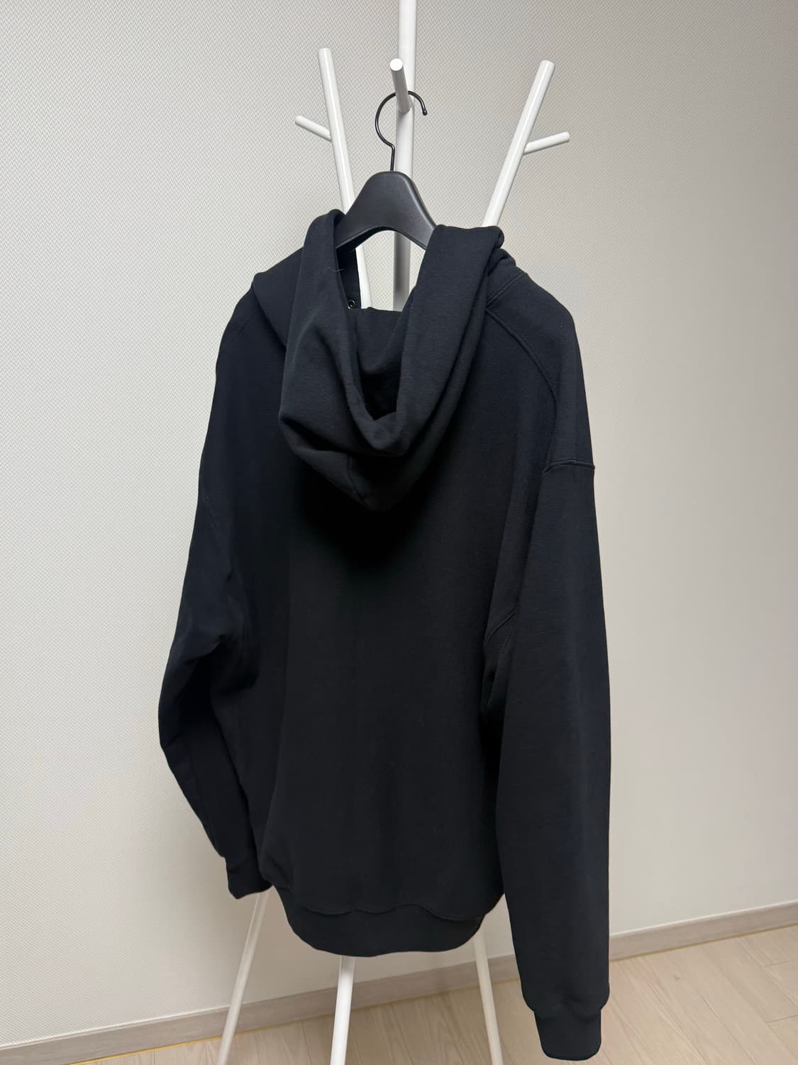 헤리티지플로스 후즈집업 m 블랙 상품이미지5