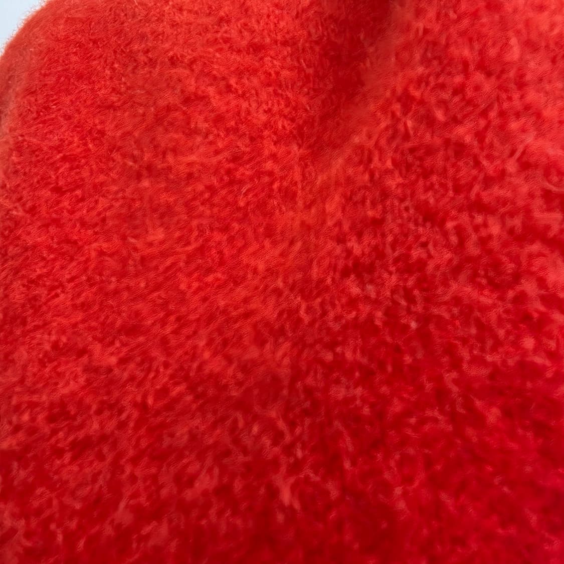 스코틀랜드산 크롬비 100% 캐시미어 레드 머플러 상품이미지9