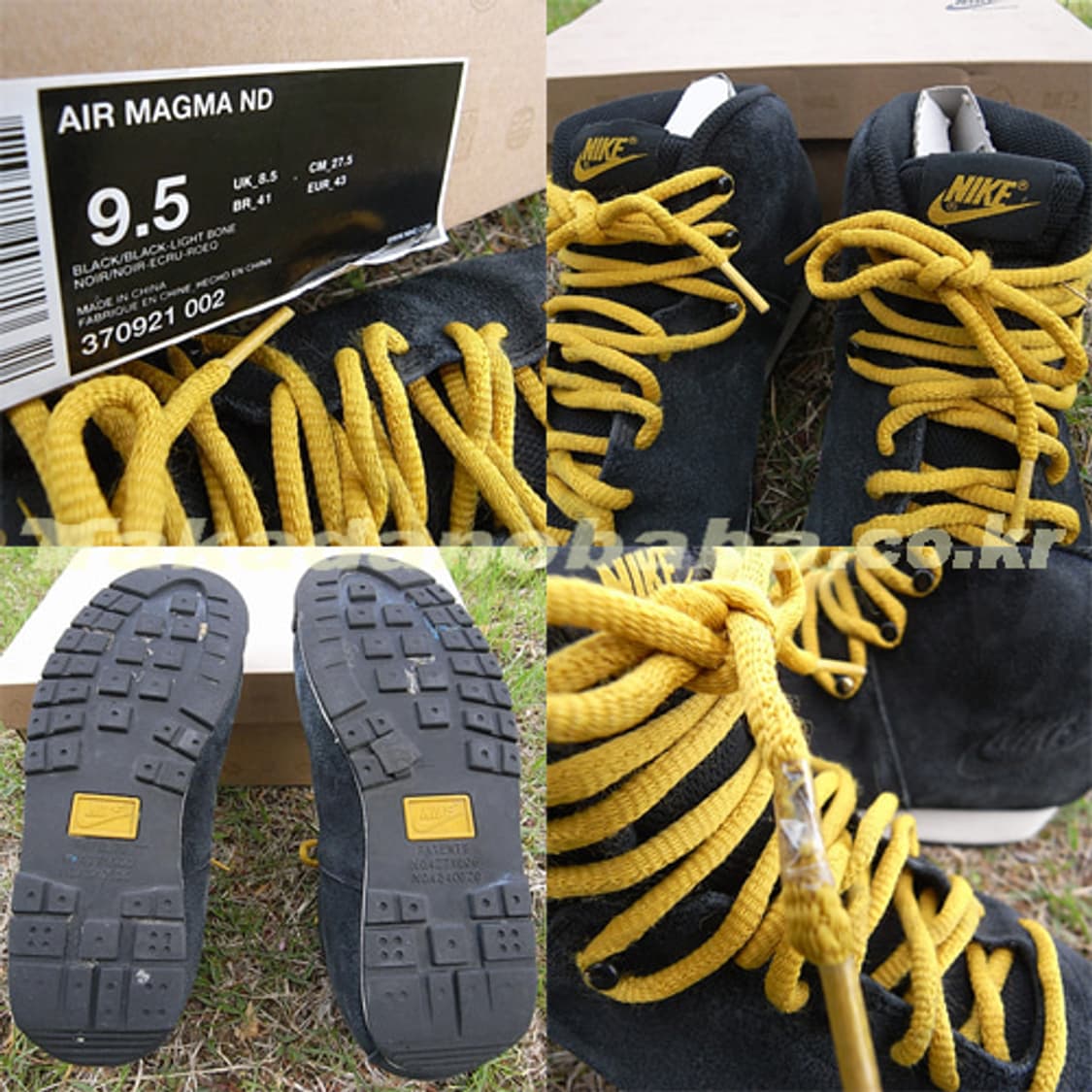 NIKE  에어 마그마 (검/노) 상품이미지4