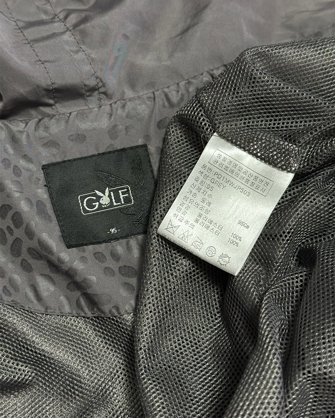 플레이보이 골프 호피 바람막이 상품이미지4