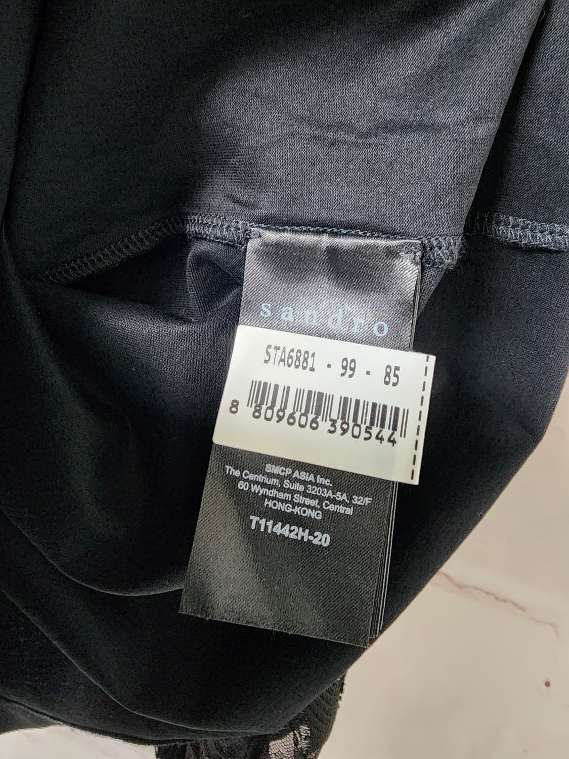 산드로 블랙 레이스  블라우스 상품이미지9