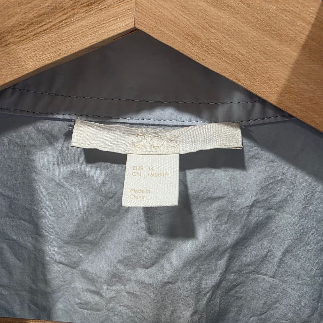 COS 코스 빅 칼라 반팔 셔츠 상품이미지2