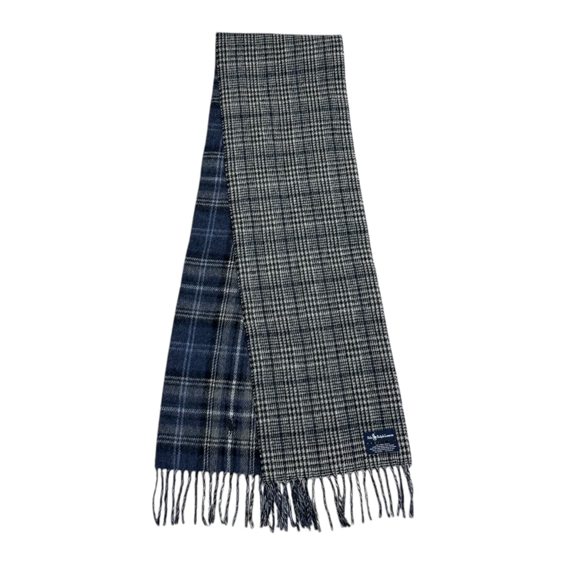 폴로 랄프로렌 타탄 체크 리버서블 양면 머플러 목도리 상품이미지1