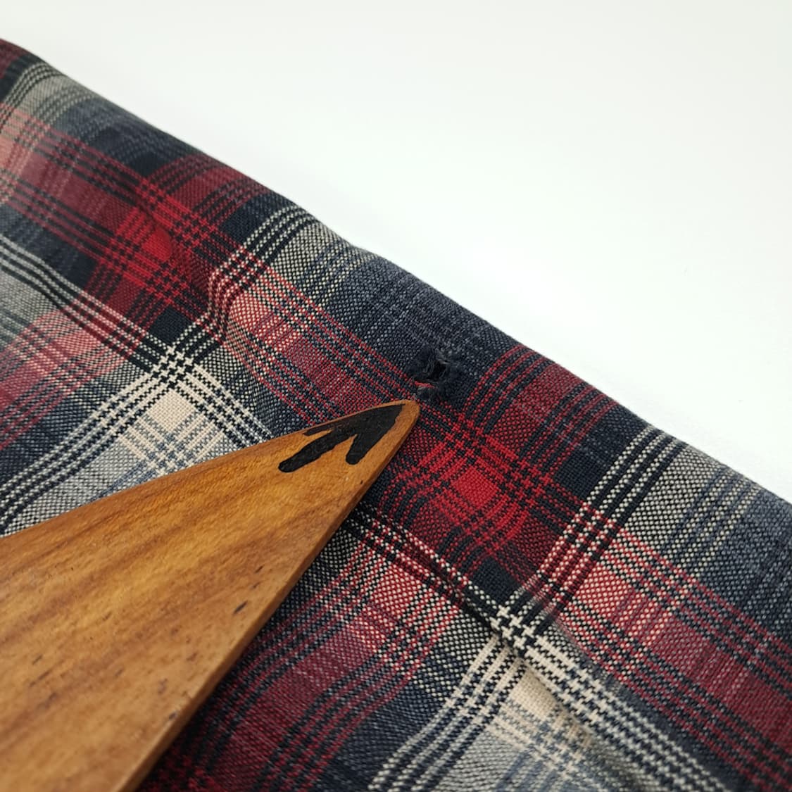 CL921 L 폴로 90s 웨스턴 클래식 체크 셔츠 상품이미지6