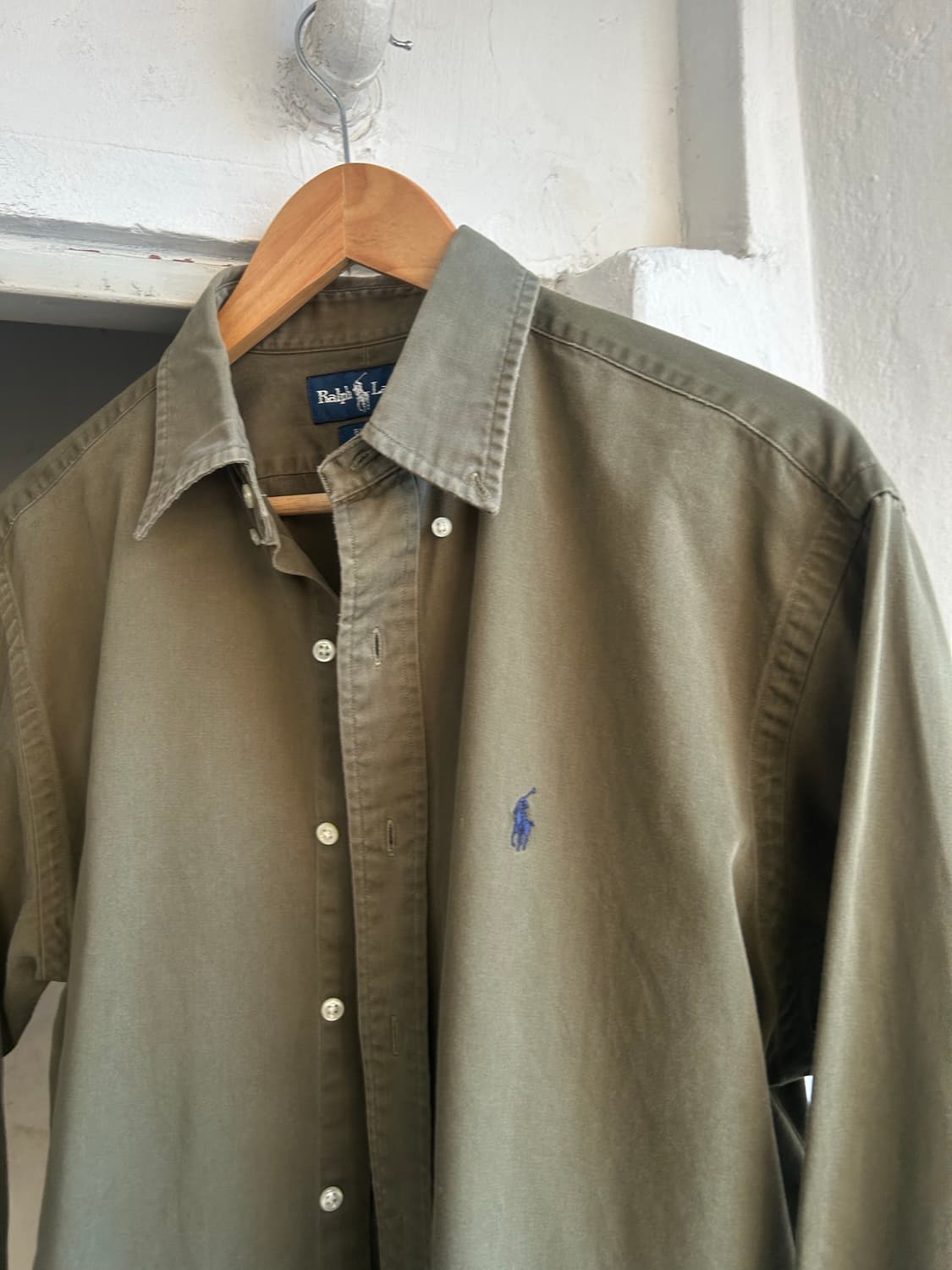 00‘s 폴로 버튼다운셔츠 올리브 상품이미지2