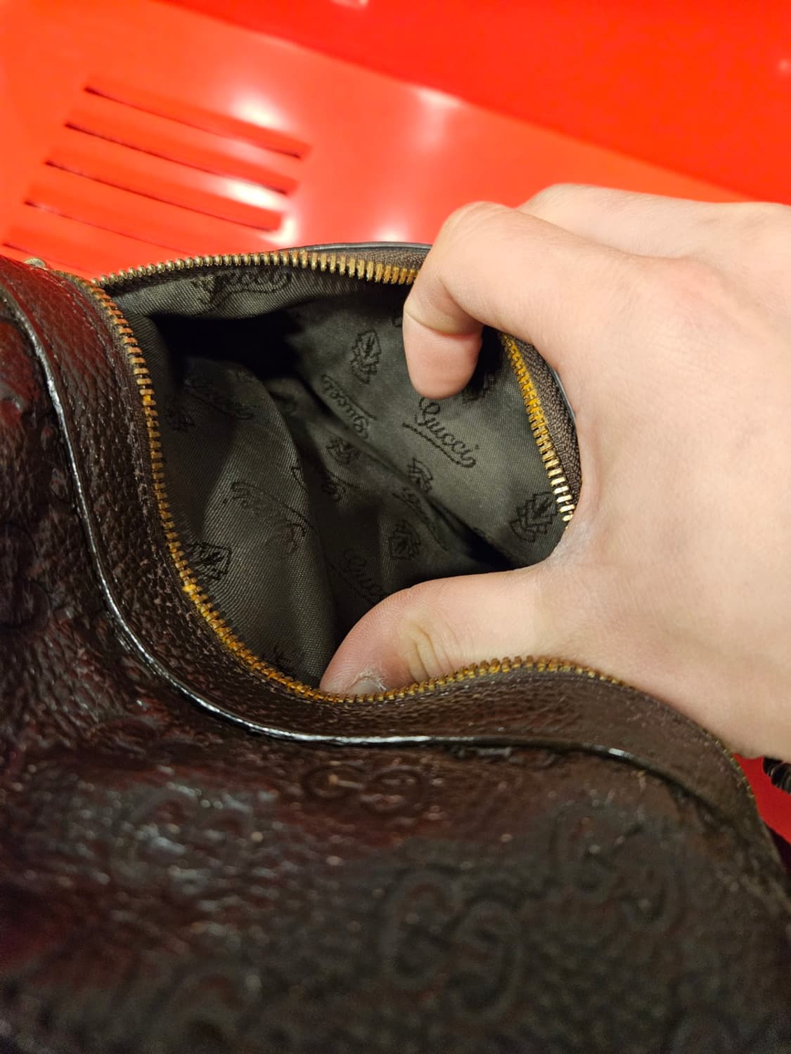 구찌 웹스트라이프 크로스 메시저백 상품이미지5