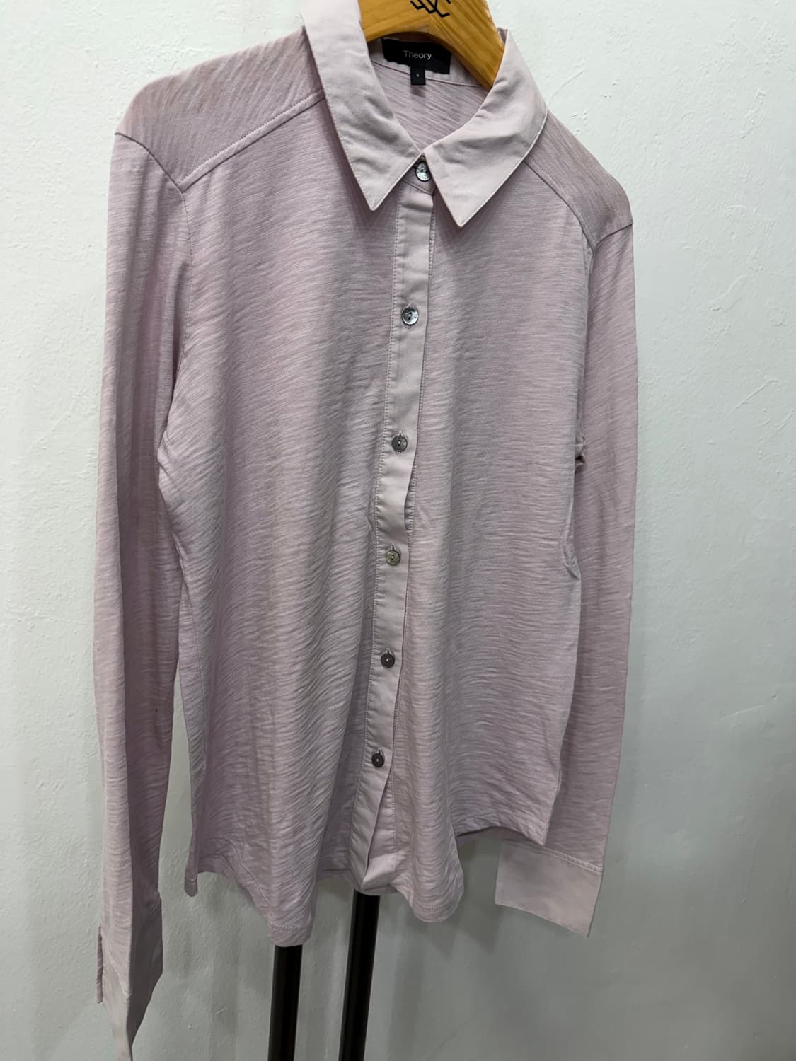 매장판정품) Theory 띠어리 21ss 퍼플 셔츠 S 상품이미지2