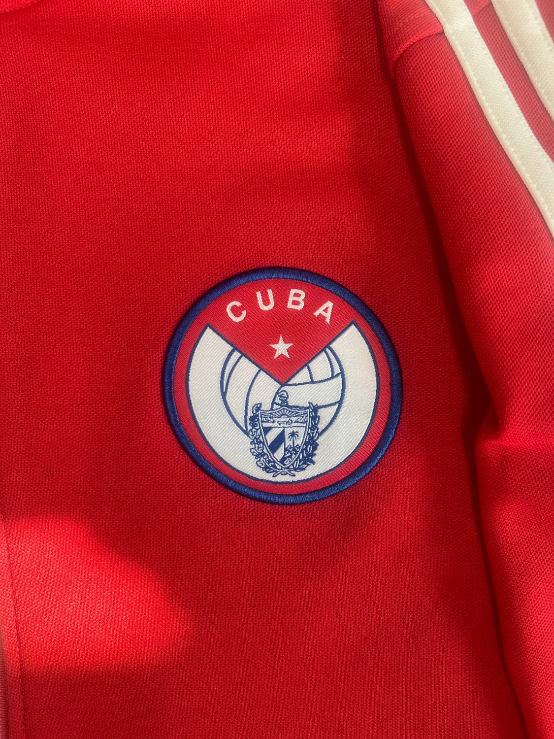아디다스 쿠바 트랙탑 레드 105 빈티지 상품이미지3