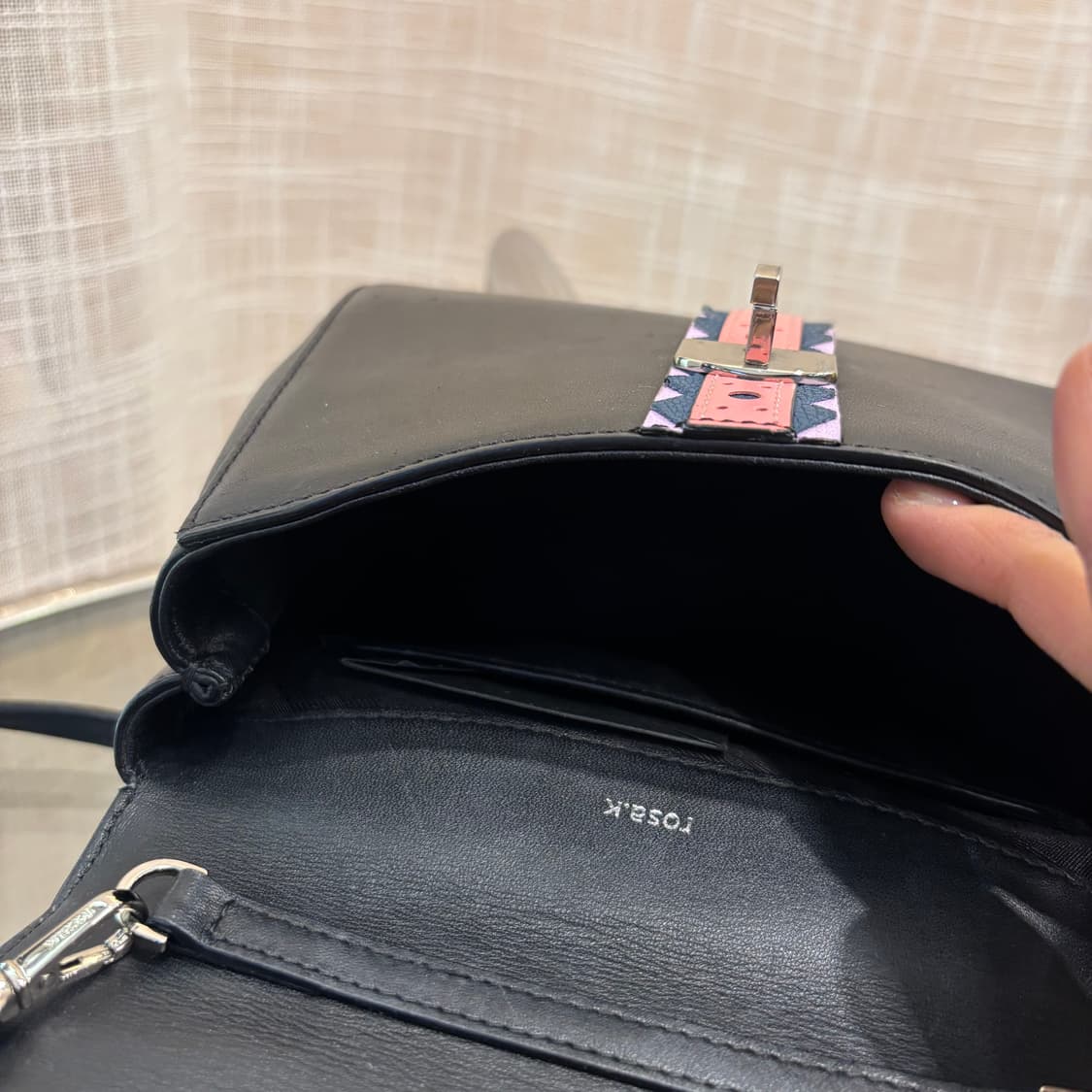 정품 로사케이 사첼 토트백 크로스백     상품이미지7