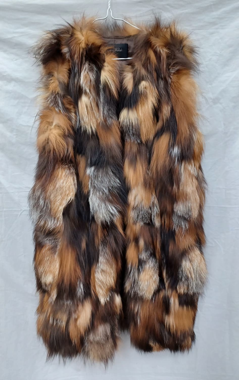 Design by Kiki 모피 오픈 롱 조끼 (여95-100) 상품이미지2