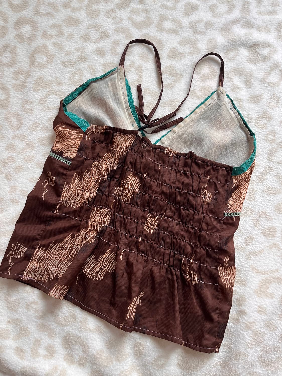 Mint Lace Oriental Sleeveless 상품이미지2