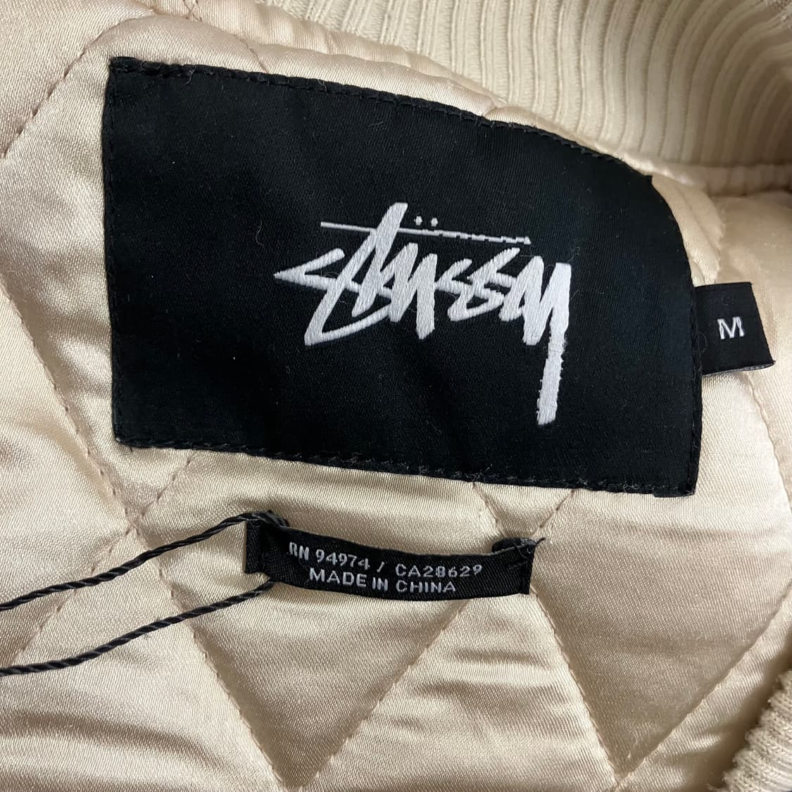 N186 스투시 35주년 트라이브 바시티 스타디움 자켓 상품이미지3