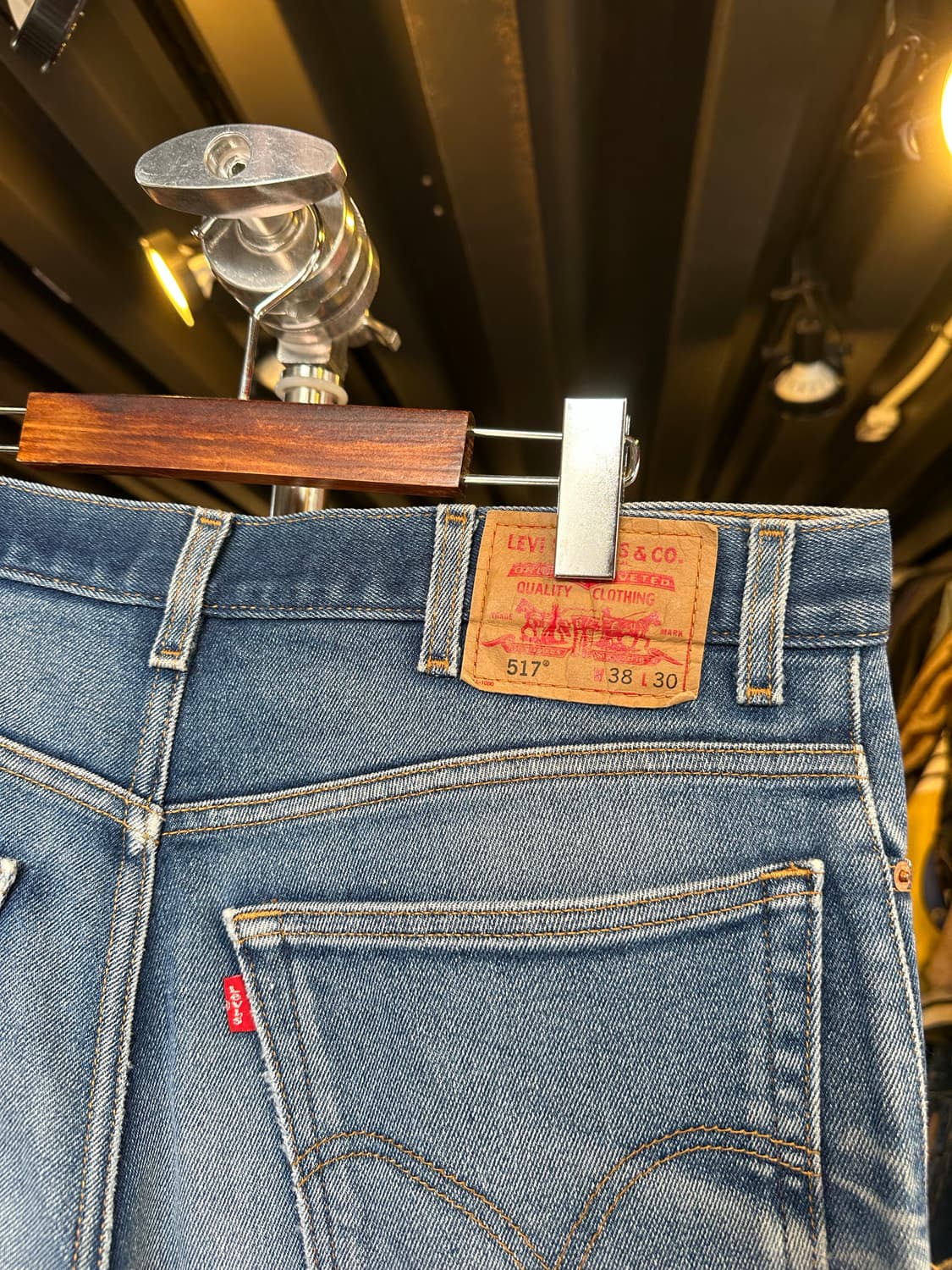 리바이스517 부츠컷 데님 팬츠 36x30 상품이미지6