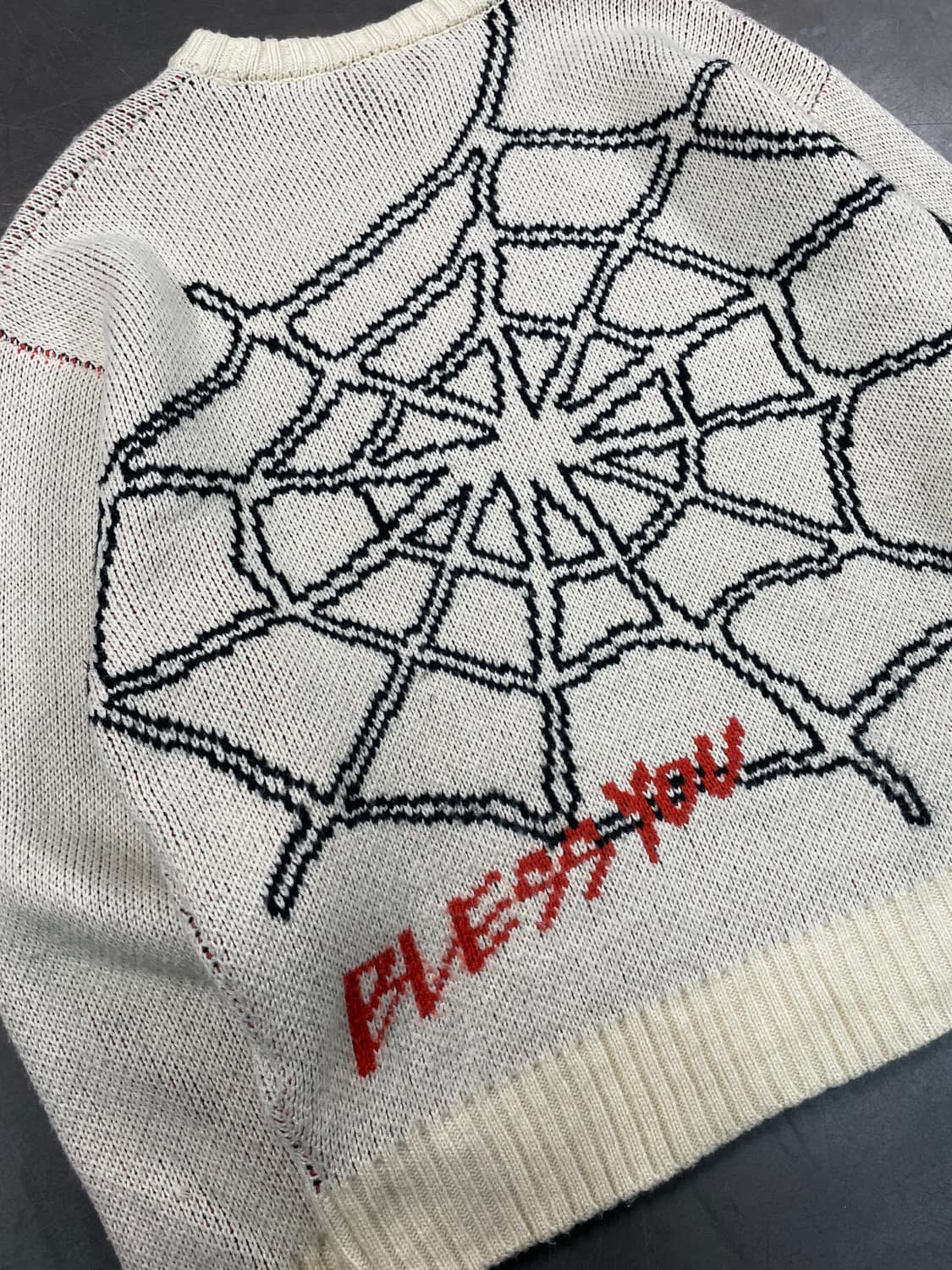 재팬 빈티지 스파이더 웹 헤비 니트 상품이미지2