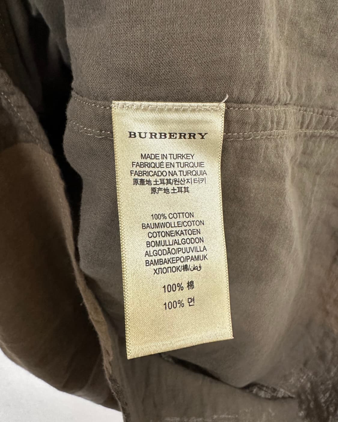(L)BURBERRY BRIT 셔츠-M2178 상품이미지6