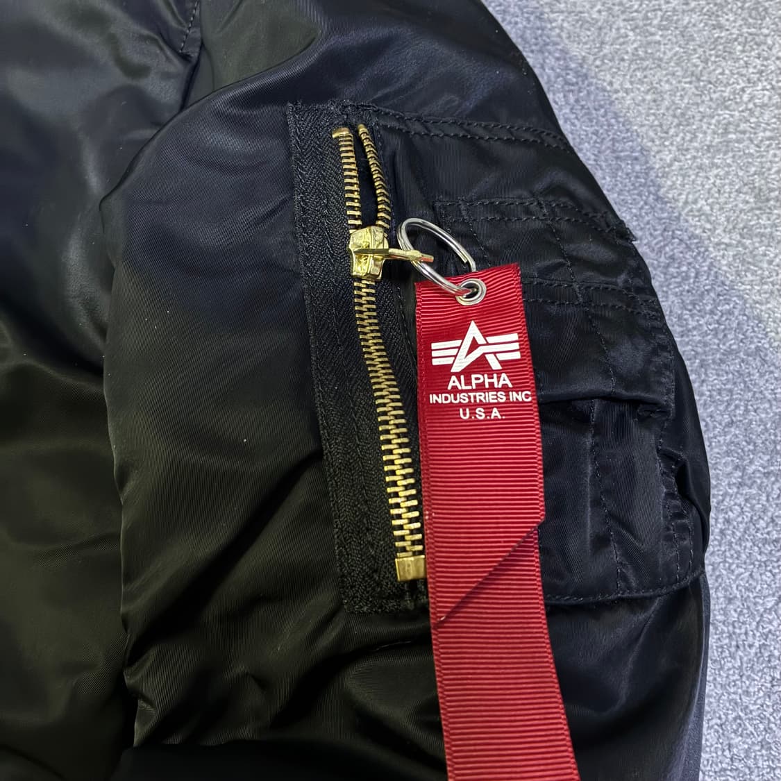 알파인더스트리 ma-1 항공점퍼 자켓 M 상품이미지2