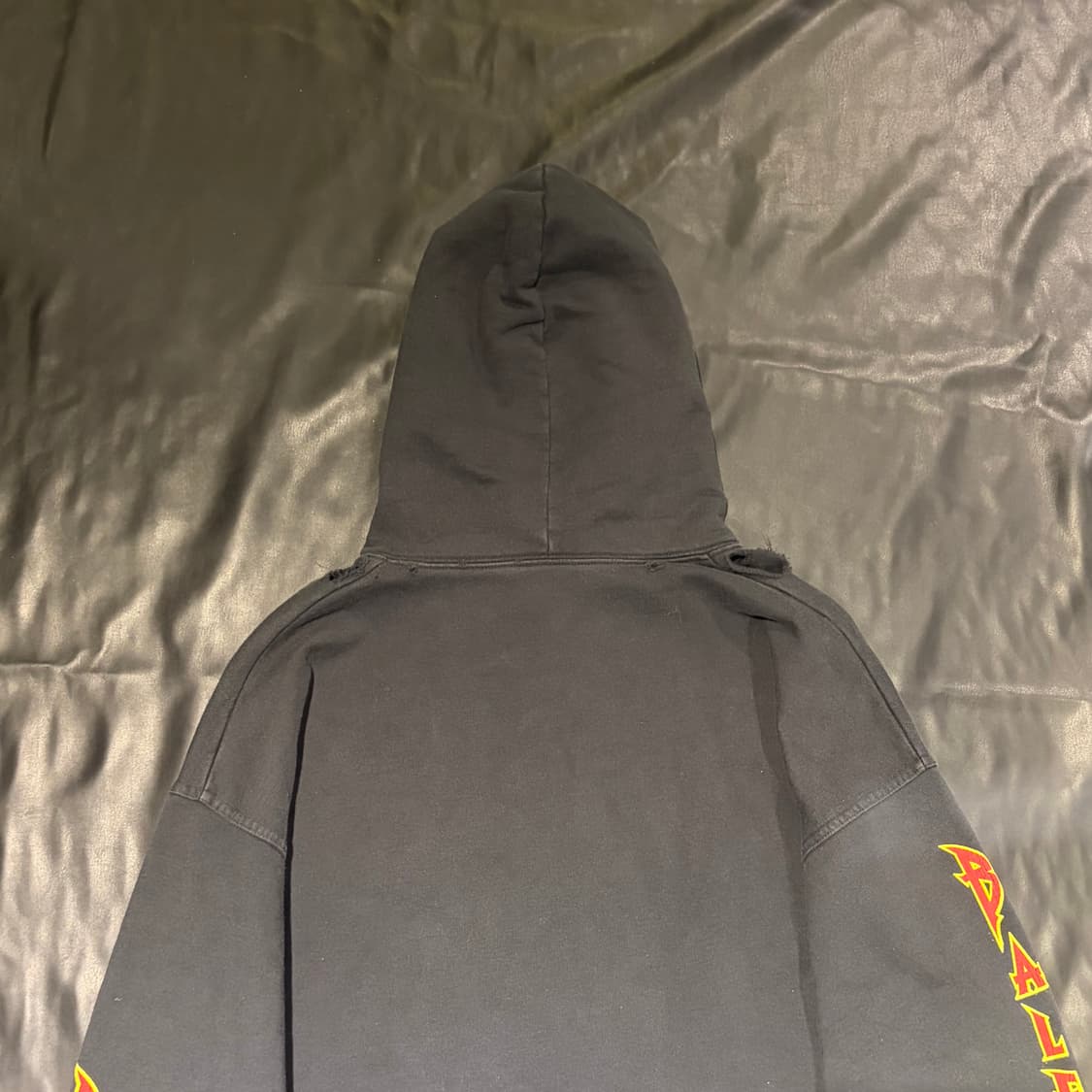 발렌시아가 로고 후드티 상품이미지4