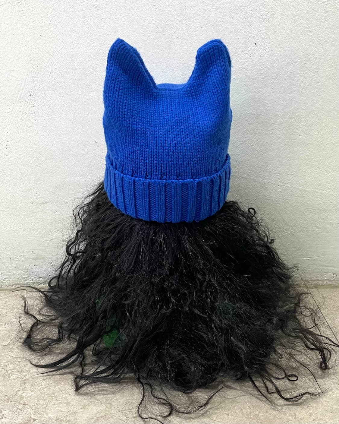 Blue cat knit beanie 상품이미지4
