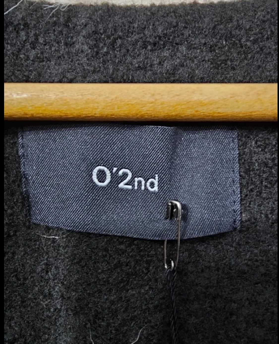 O'2nd 오즈세컨 롱 베스트 다크 가디건 ~66 상품이미지6