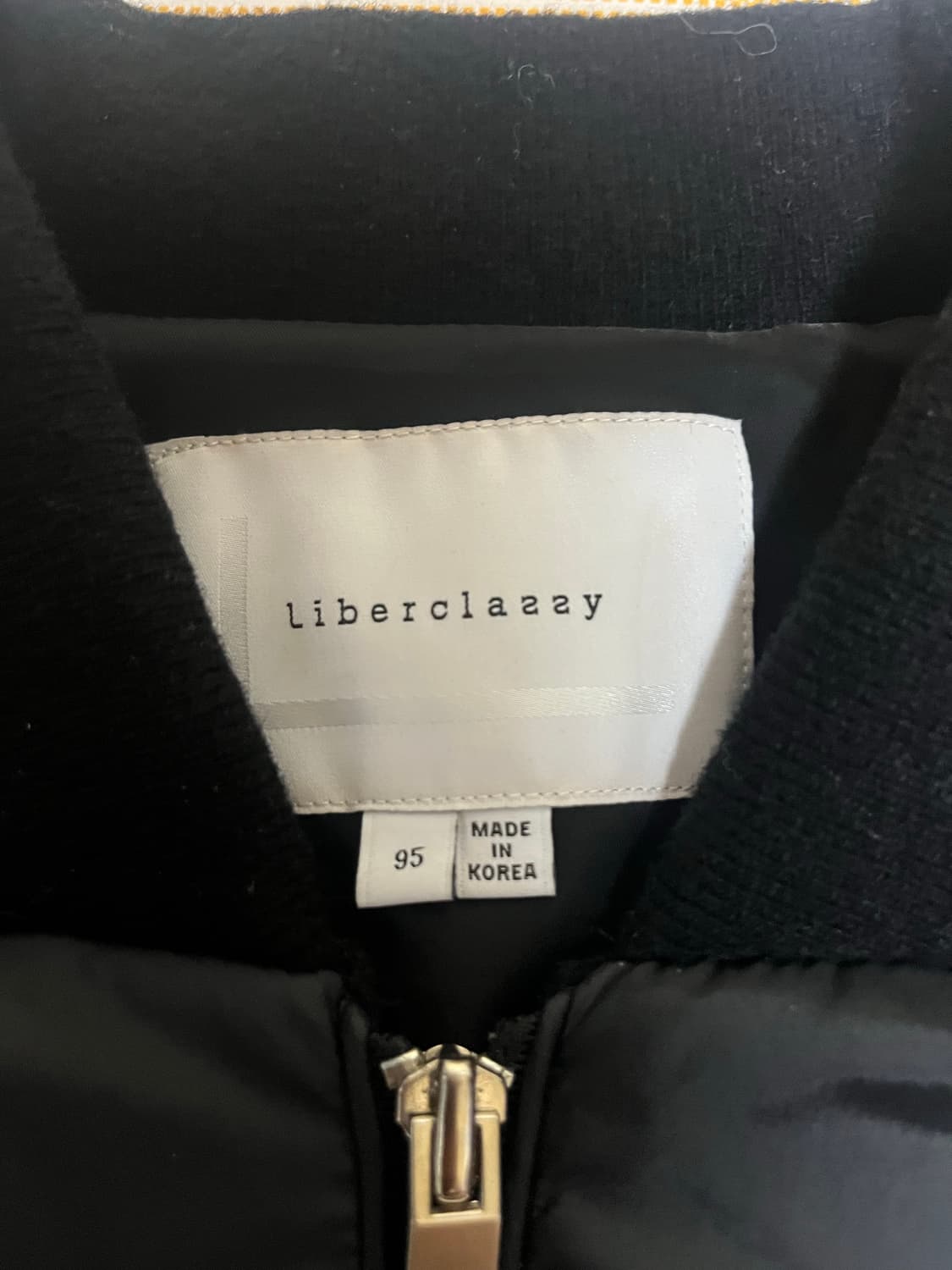 리버클래시 블랙 하프넥 남성 니트패딩(95) 상품이미지4