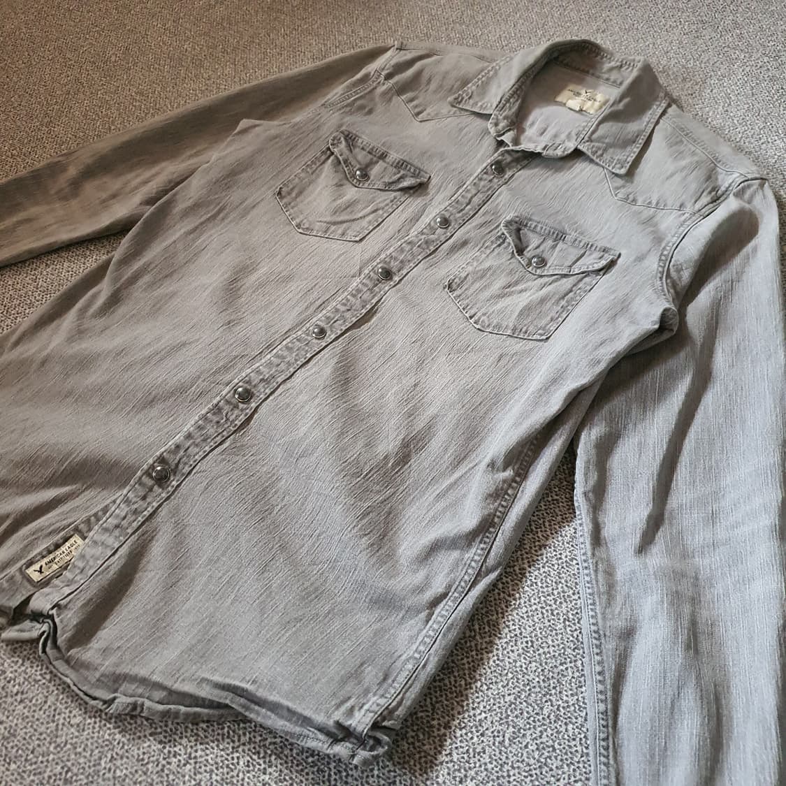 아메리칸 이글 데님 셔츠 no.65 상품이미지2