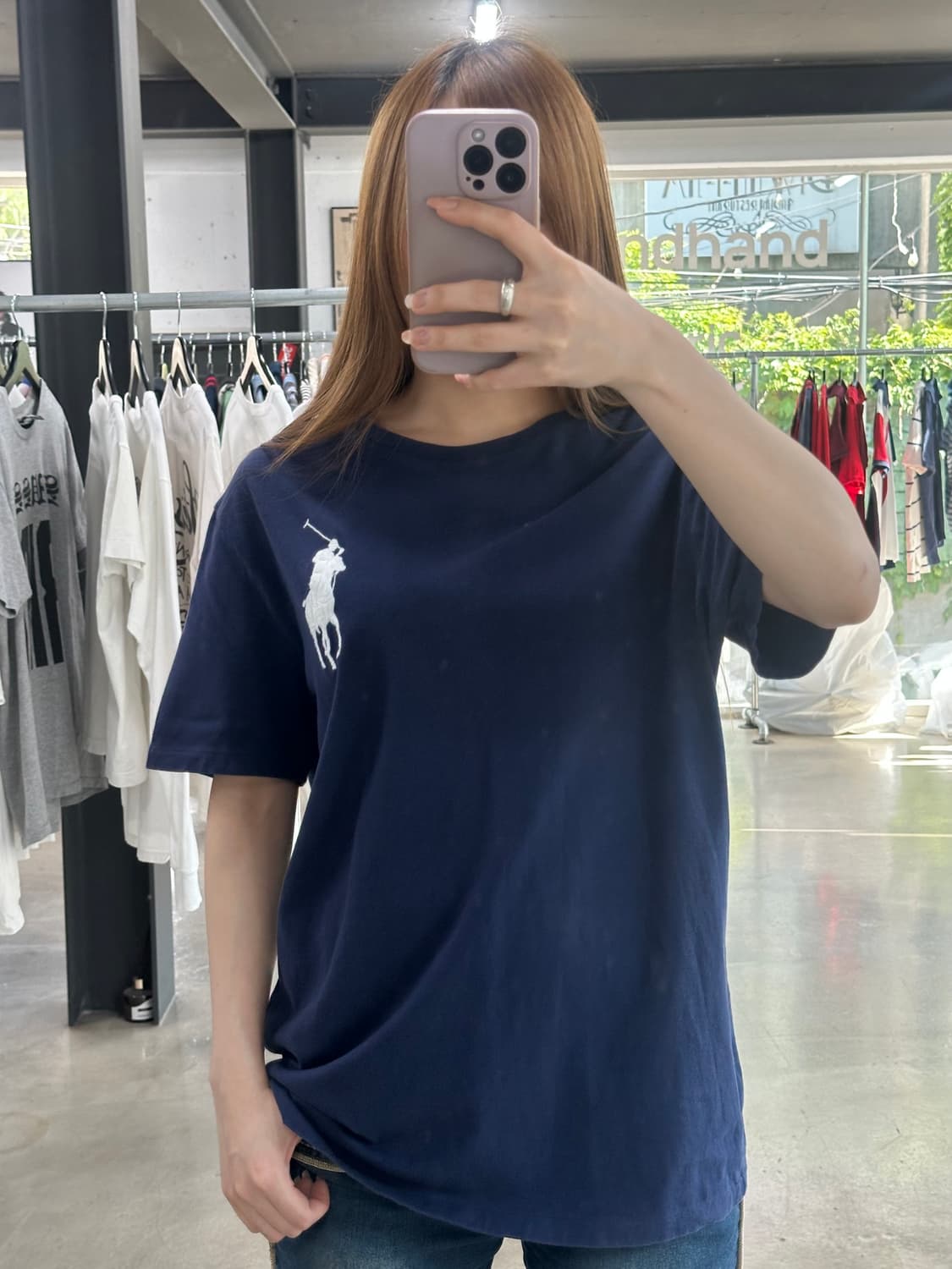 폴로 빅포니 넘버링 반팔티 상품이미지3