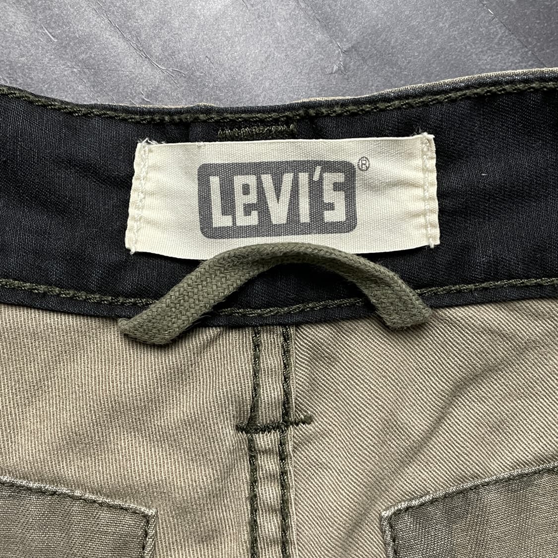 LEVI'S 00s 리바이스 카모 카고 하프팬츠 A01174 상품이미지9