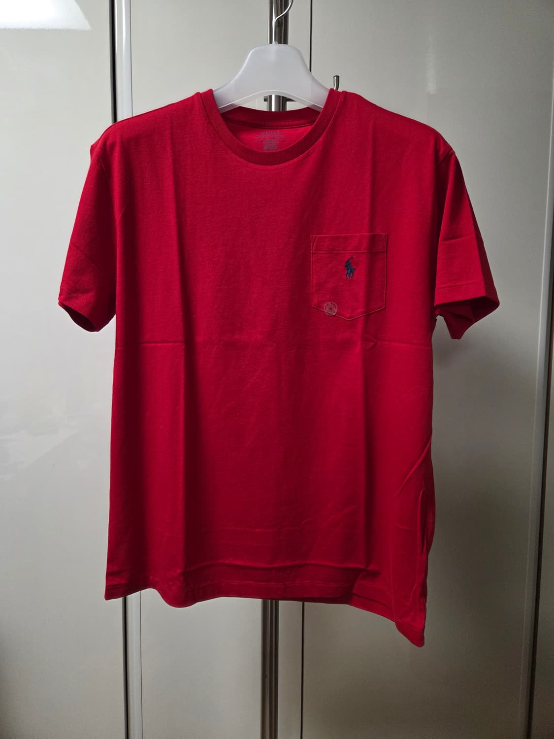 폴로 랄프로렌 클래식핏 반팔티 레드 상품이미지1