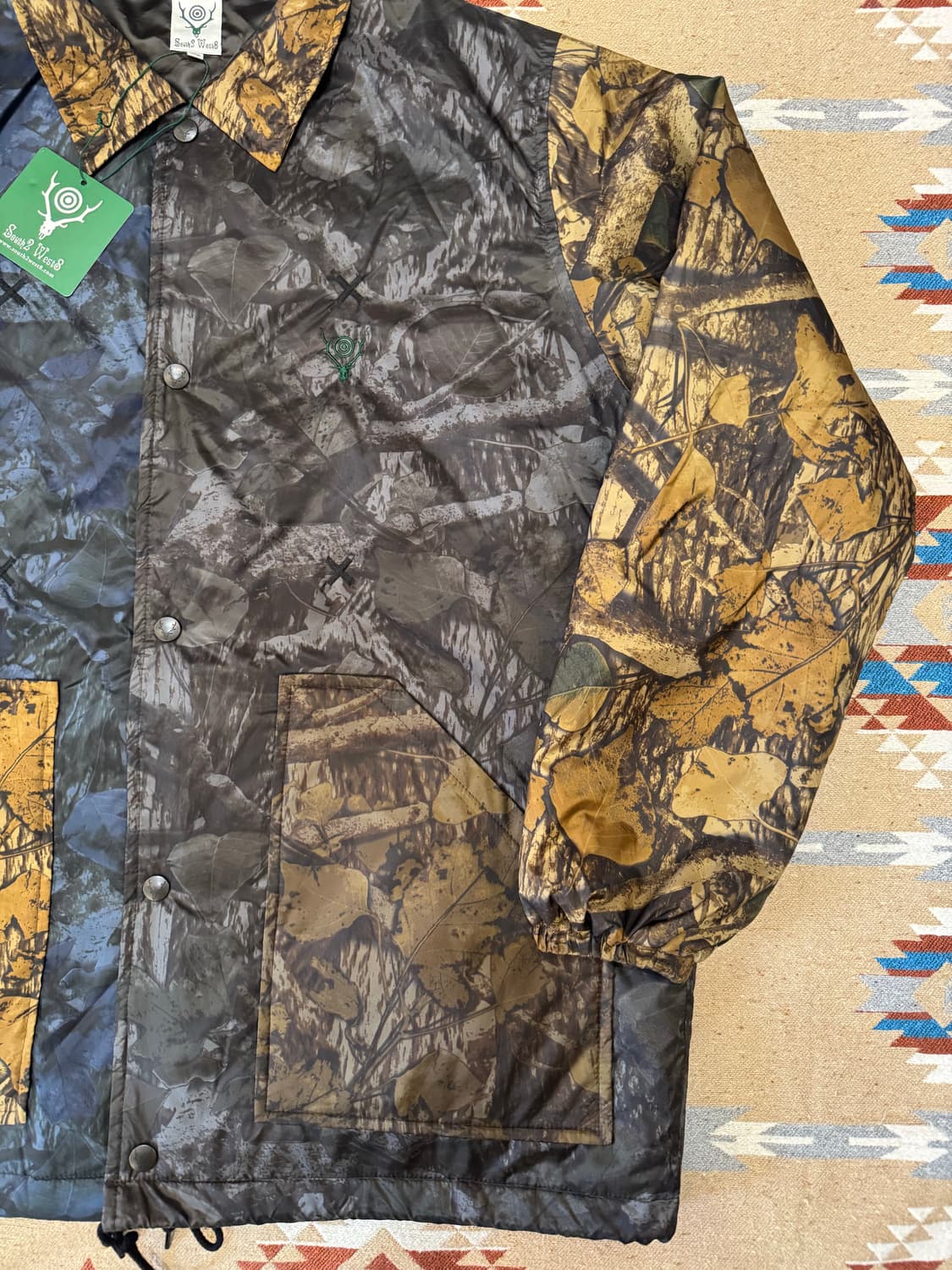 [M][100] South2 West8 남이서팔 필링 코치 자켓 상품이미지3