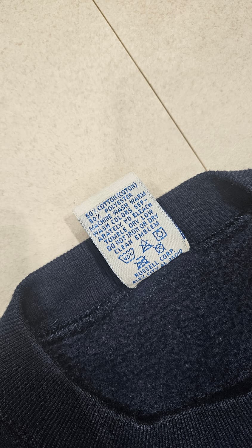 90s 러셀 에슬래틱 네이비 상품이미지3