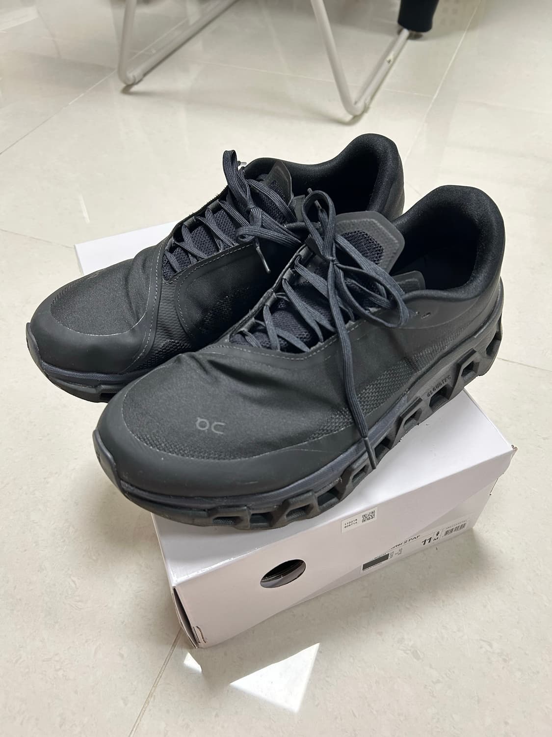 [290] 온러닝 파프 클라우드 몬스터2 블랙 상품이미지5