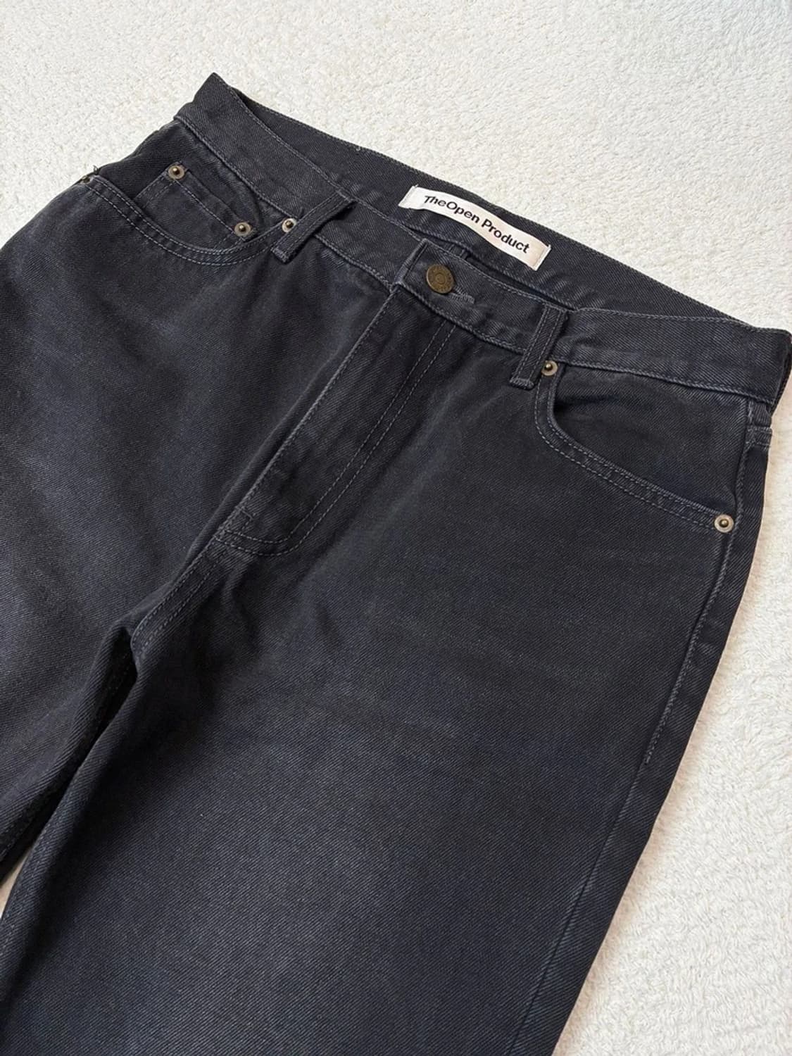 더오픈프로젝트 세미 부츠컷 데님 팬츠 PN6189 상품이미지2