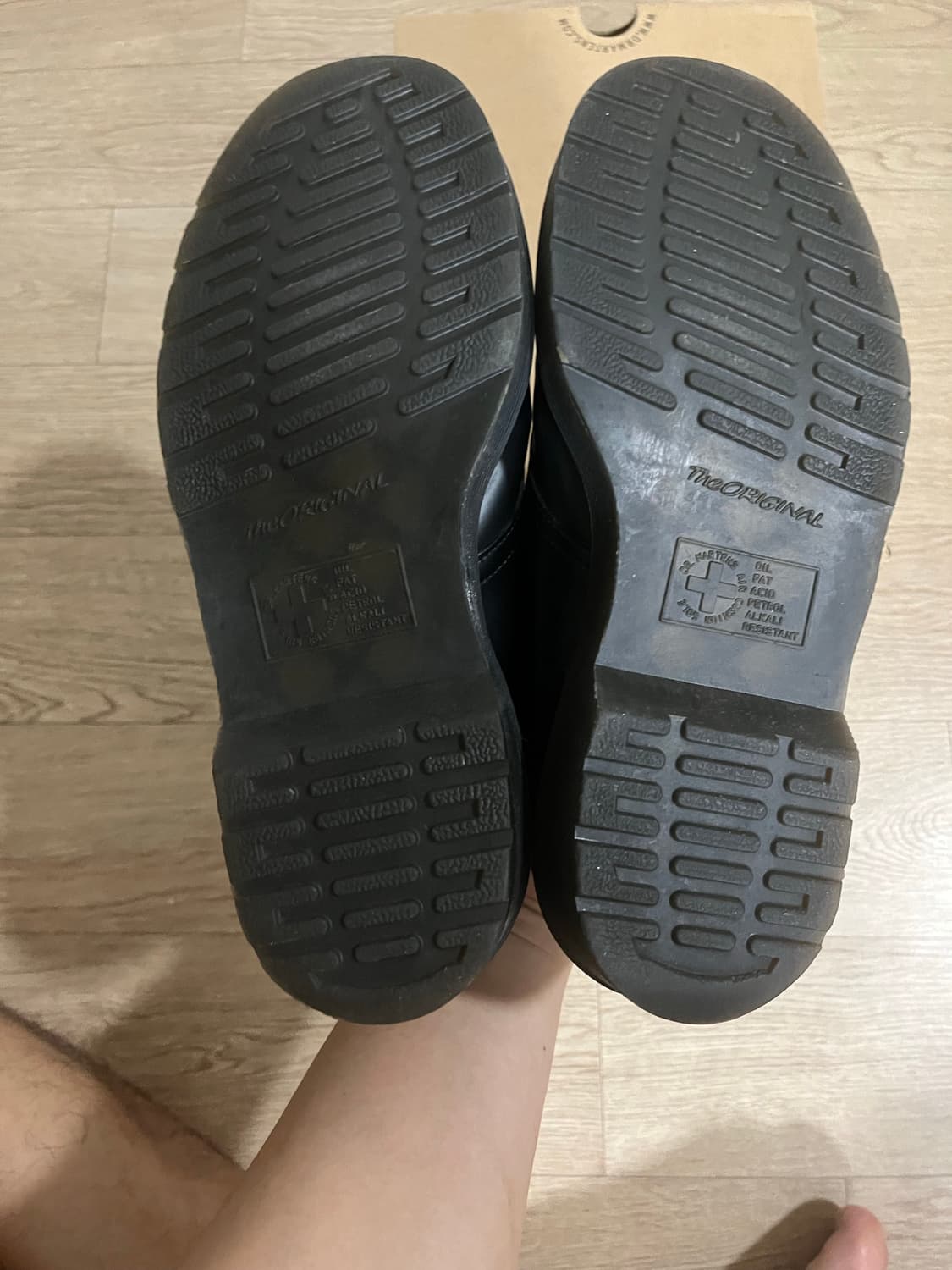 Dr. Martens 1461 WS Black Smooth 상품이미지5
