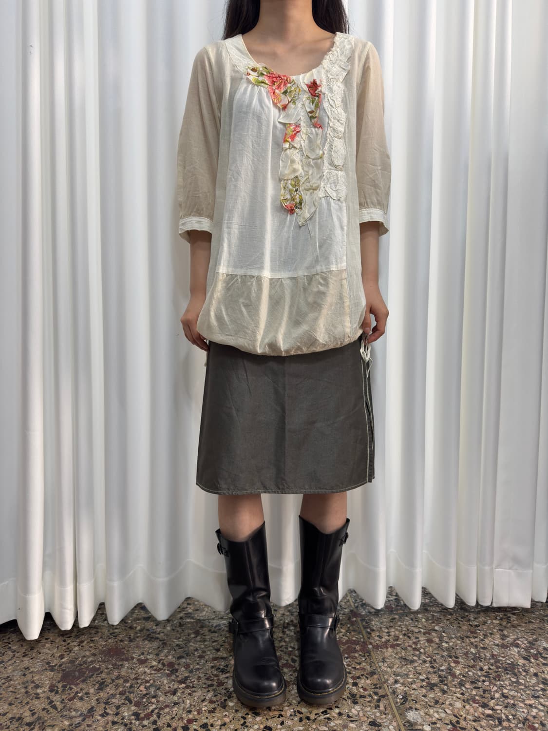 comme ca du mode ethnic midi skirt 상품이미지2