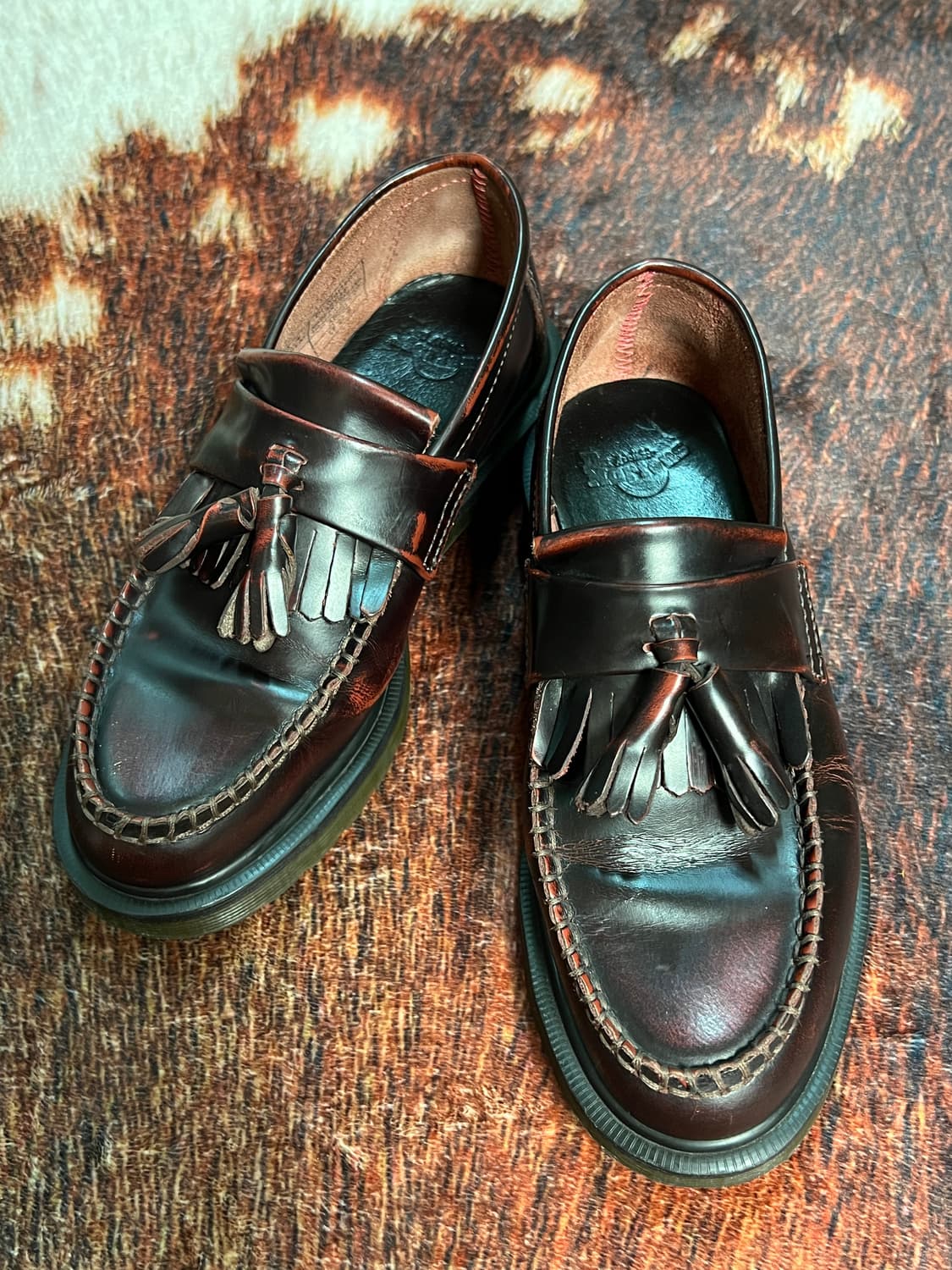 닥터마틴 아드리안 버건디 테슬 로퍼 UK3 (230) 상품이미지1