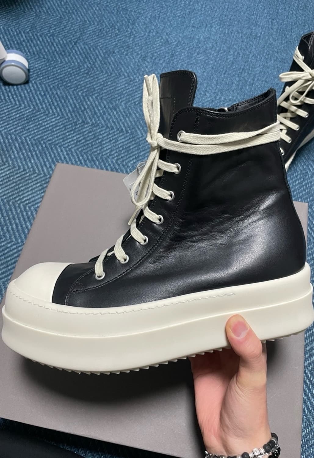 릭오웬스 메가범퍼 라몬즈 하이 LCO 상품이미지1