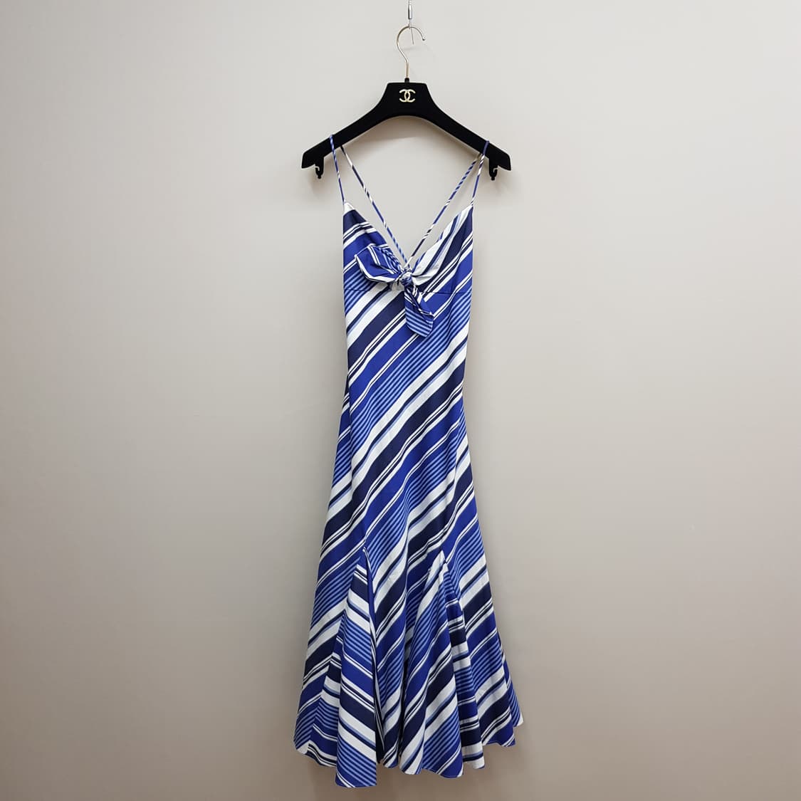 랄프로렌 스트라이프 리본 슬립 드레스 S사이즈 상품이미지1