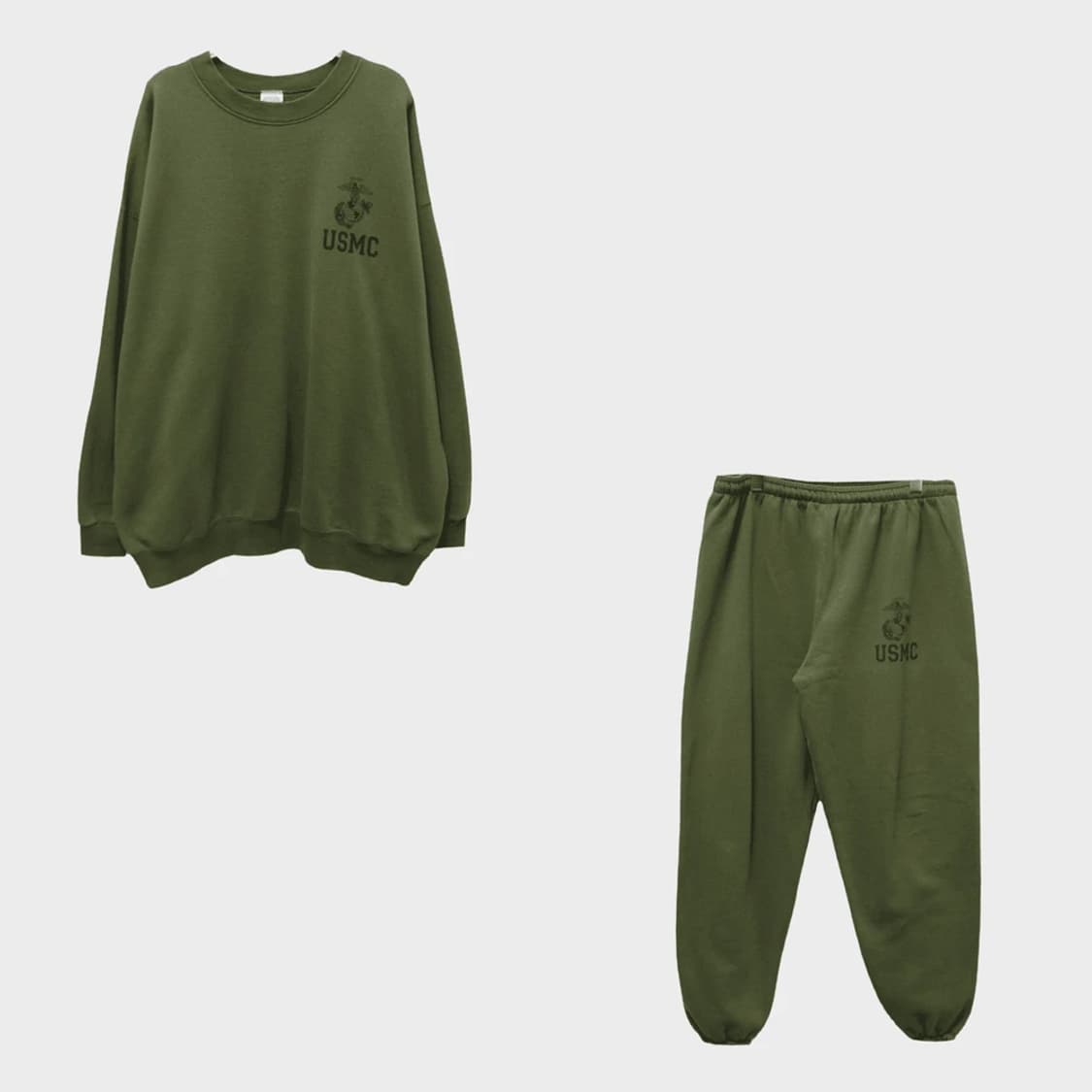 00'S USMC PT 스웻셔츠 셋업 63445  상품이미지1