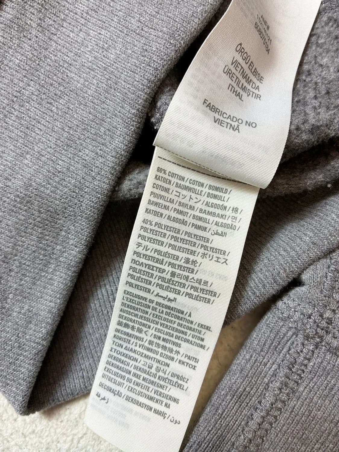 아베크롬비 00s Y2K 자수로고 후드 집업 PN7067 상품이미지7