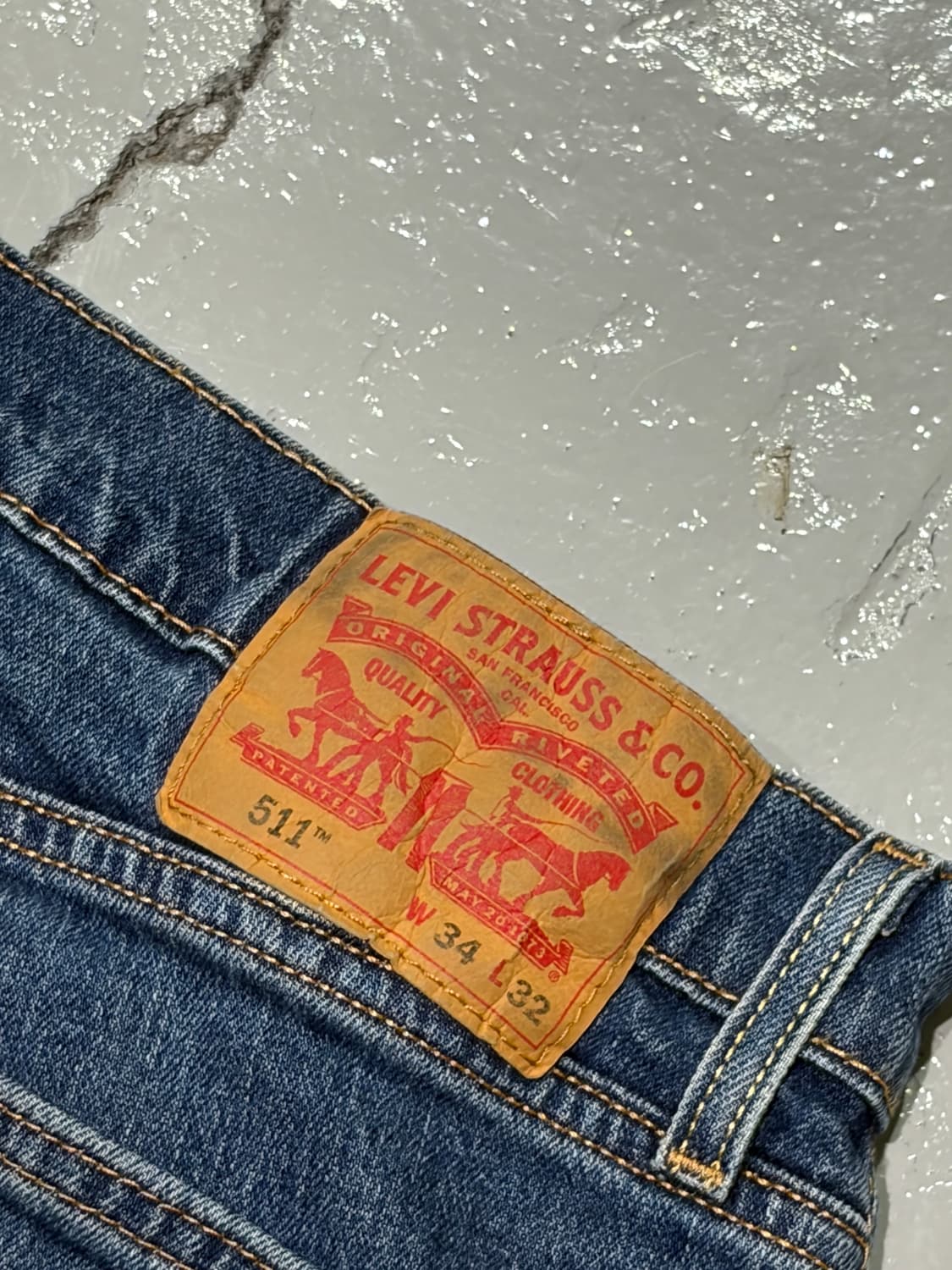 리바이스(Levis) 중청 511 데님 팬츠 상품이미지6