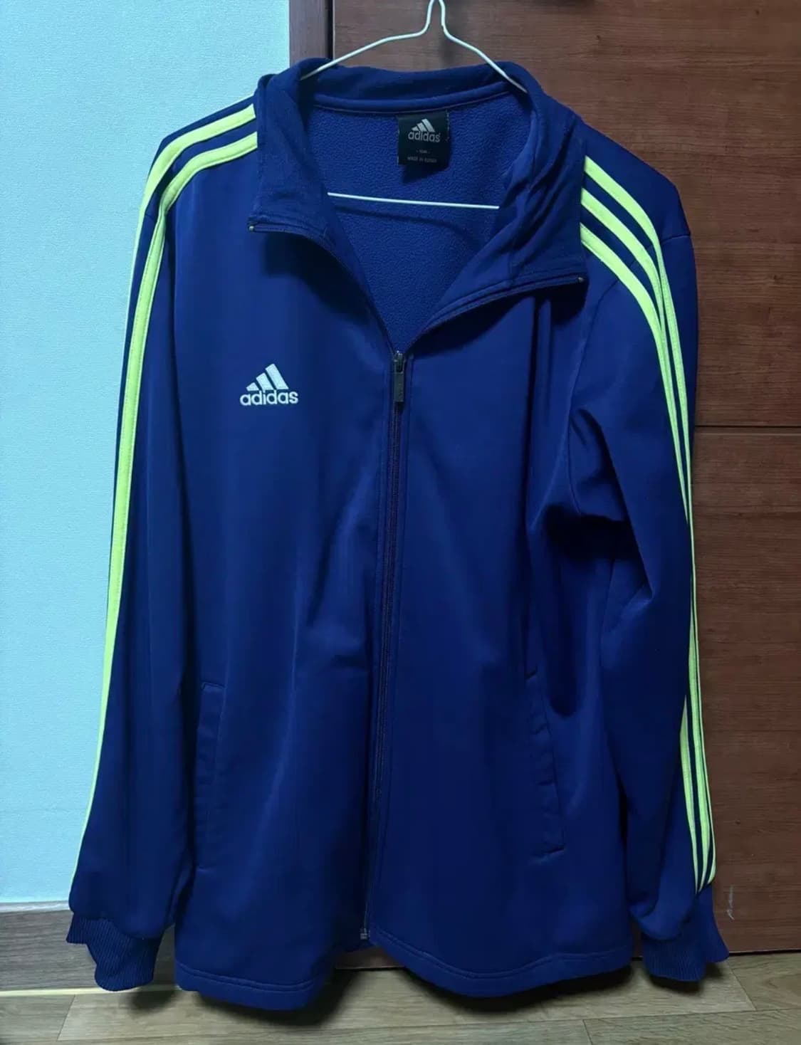 빈티지 아디다스 트랙탑 져지 네이비 상품이미지1